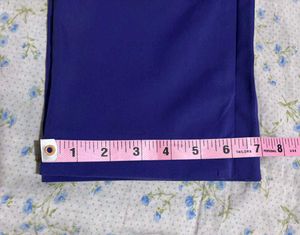 Vibrant Royal Blue Wide Leg Trousers