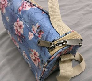 Imported Floral Insulated Lunch Bag
