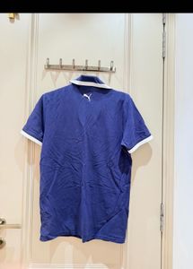 Puma Blue Polo T-Shirt
