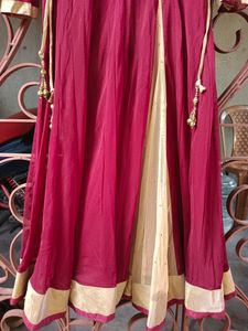 Beautiful Chocolate Colur Soft Net Anrkali Set🤎🤎
