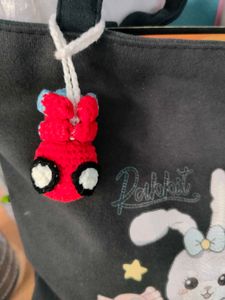 Cute Red Spider-Man Keychain