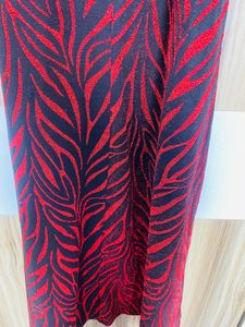 Party Wear Red Gown