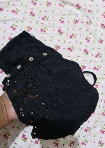 Primark Black Lace Cami Top