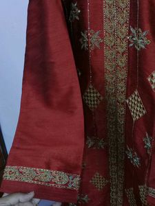 ROSHAN Men's Ethnic Embroidery Kurta