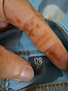 Light Wash Denim Jeans