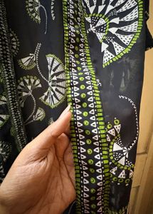 Embroidered Bohemian Maxi Shrug