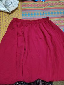 crop top with plazzo