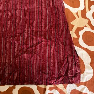 Stripe Spaghetti Strap Mini Dress