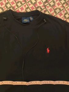 Polo Ralph Lauren Black Crewneck T-Shirt
