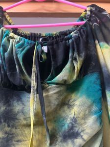 Tie-Dye Bodycon Mini Dress