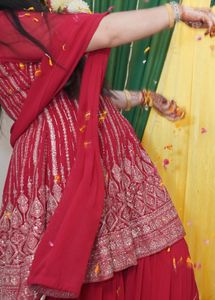 suit with short anarkali