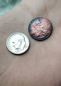 USA One Dime And Cent