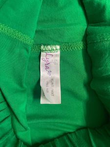 Green Cotton Kurta set