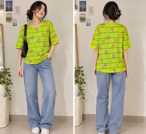 Cute Tom & Jerry Graphic T-Shirt