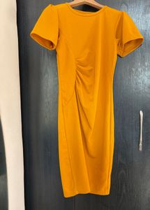 Yellow Bodycon Dress