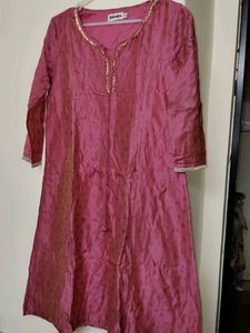 Fabindia Salwar Kurta Beautiful Pink Colour