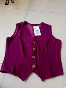 Chic Sleeveless V-Neck Button-Up Vest