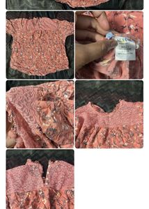Pack of 2 Peach Tops