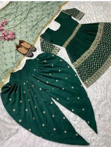Elegant Green Kurta Set with Dupatta