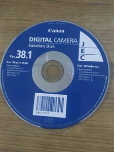 Canon Digital Camera Solution Disk Ver 38.1