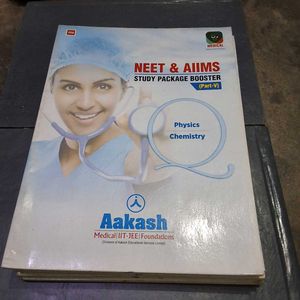 Aakash NEET &amp; AIIMS Study Package Booster Books
