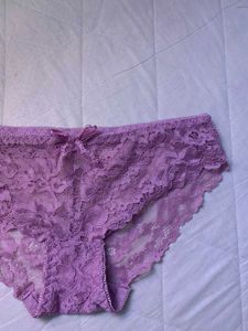 Lacy Purple Briefs