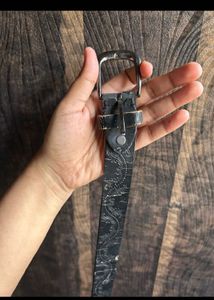 Stylish 3 Belt Set Black &amp; White