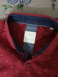 BRICK RED COLOR SHIRT