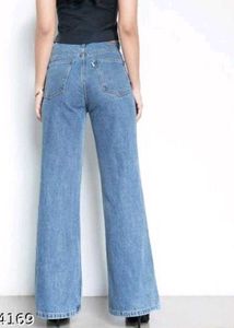 Classic Blue Wash Straight Leg Jeans