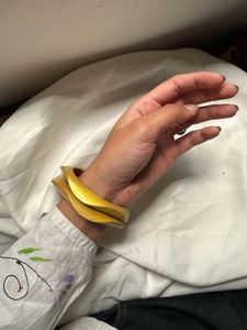 Unique Wooden Bangle Bracelet Green 💚🍃