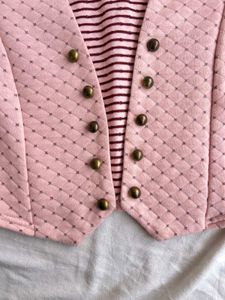 Pink Quilted Jacket/Waistcoat