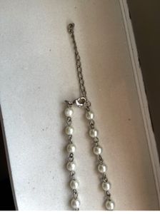 Charming Pearl &amp; Heart Necklace