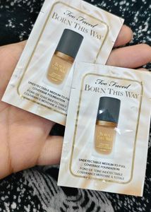 Too Faced Born This Way Foundation Samples