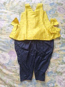 Banarasi Kurta with Dhoti Pants
