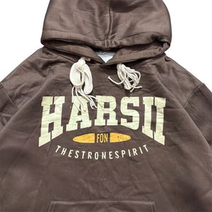 Brown Graphic Hoodie