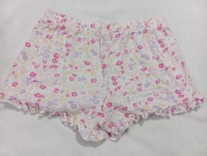 Cute Floral Pajama Shorts