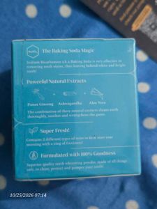 new Perfora Teeth Whitening toothpaste Powder