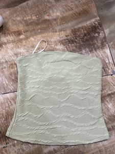 pale green tube top y2k