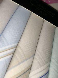 Cariso Italy 100% Cotton Handkerchiefs