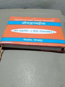 Bhagavad Gita - Large Print Hindi Edition