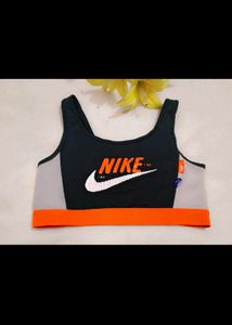 Nike Colourblock Racerback Sports Bra