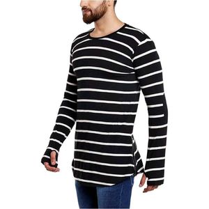Men's Striped Long Sleeve Shirt