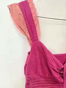 Linen Bustier top