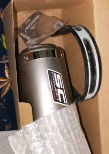 SC PROJECT EXHAUST in good condition with all bolt