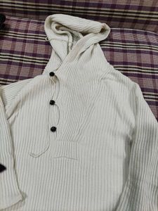 Hooded Knit Sweater