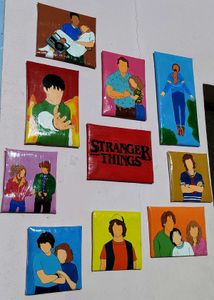 Handmade Stranger Things Art Set