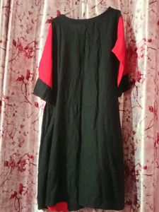 Stylish Black &amp; Red Kurta