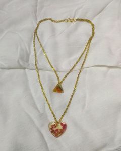 Beautiful Double Layer Chain Pendant