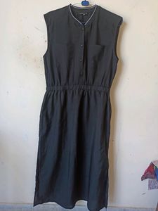 A Black Maxi Gown