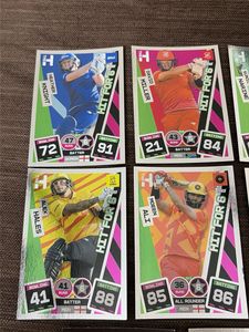 Topps The Hundred Hit For 6 Silver foil Cards